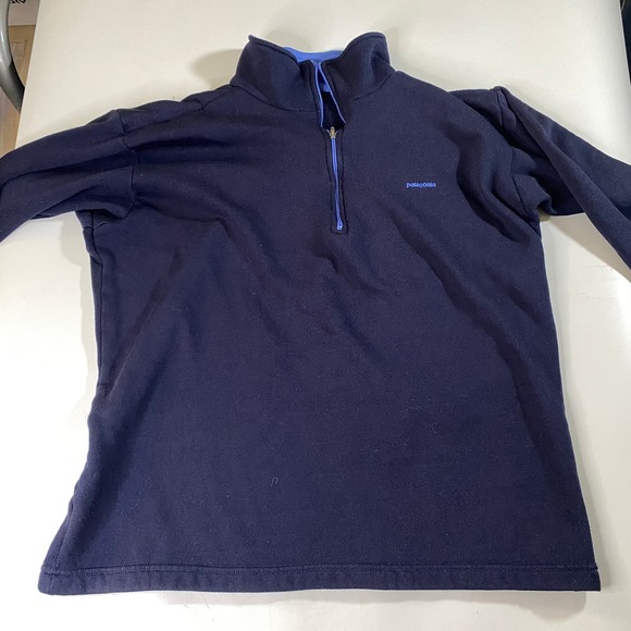 Vintage Patagonia Capilene Fleece Sweater Jacket Women's Large 1/4 Zip - Picture 2 of 8